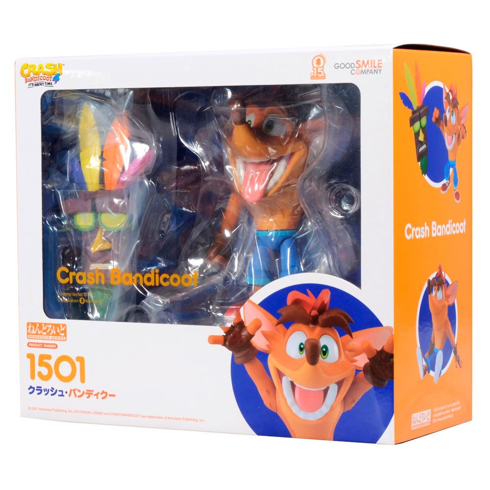 NENDOROID CRASH BANDICOOT IT´S ABOUT TIME 1501 NENDOROID CRASH BANDICOOT IT´S ABOUT TIME 1501